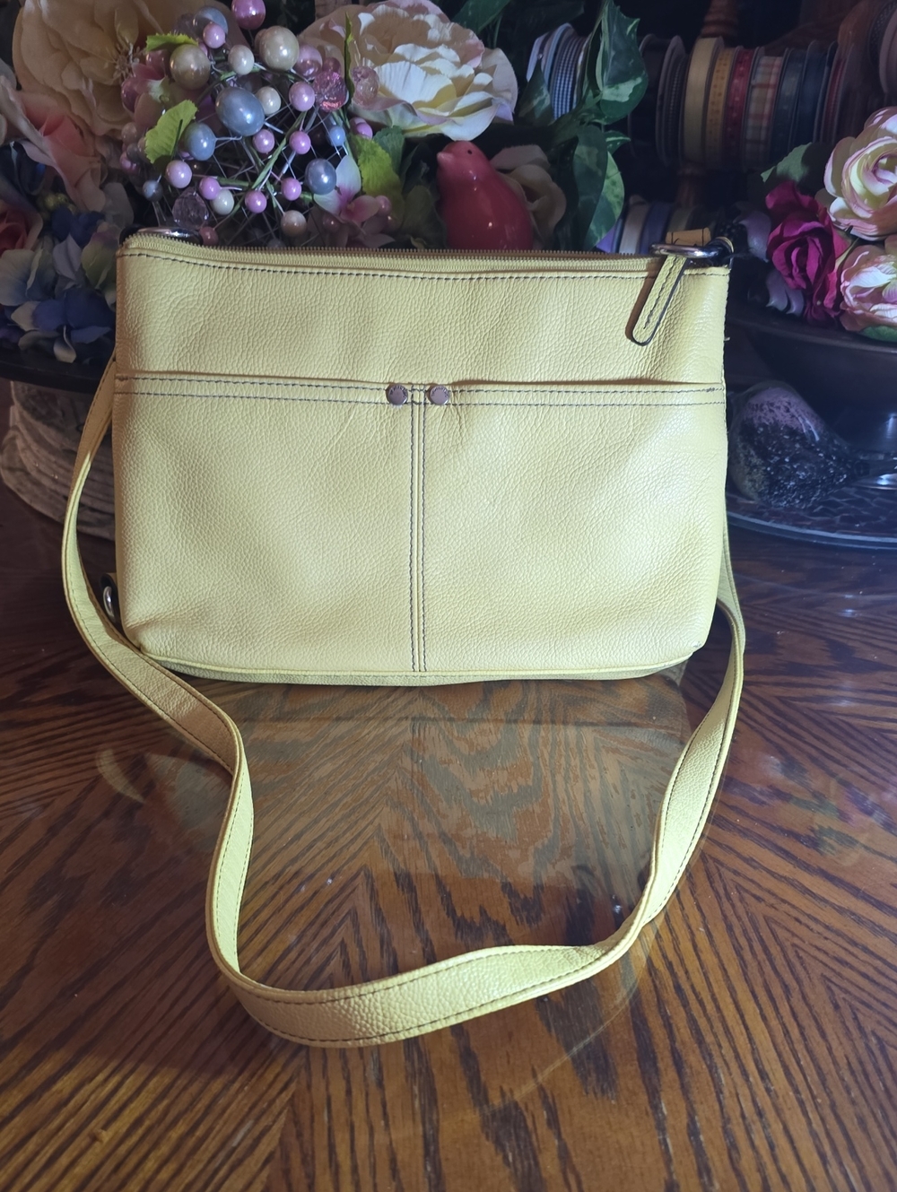 Tignanello Genuine Leather Crossbody